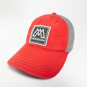 Mission Mesh Trucker 6 Panel Baseball Snapback Cap Hat Richardson